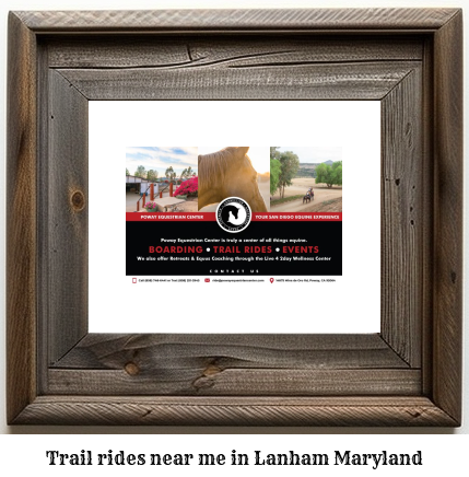 trail rides near me in Lanham, Maryland